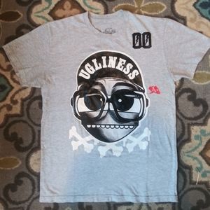 Uglyville "Ugliness" nerd face Tshirt